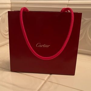 Authentic Cartier Shopping Bag!
